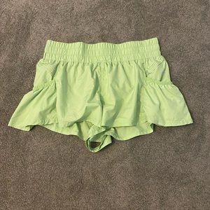 Free People movement get your flirt on shorts in sweet grass